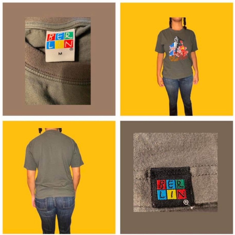 Berlin Graphic T-Shirt in Olive Green